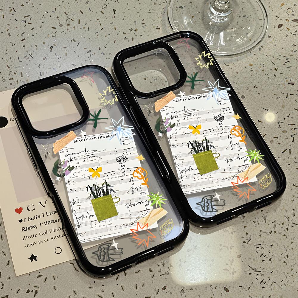 Acrylic Phone Case for iPhone 11 12 13 14 Pro 12 14 16 Pro Max for Samsung A16 A36 A56 S24 FE High-quality Painted Anti-fall Mobile Phone Case