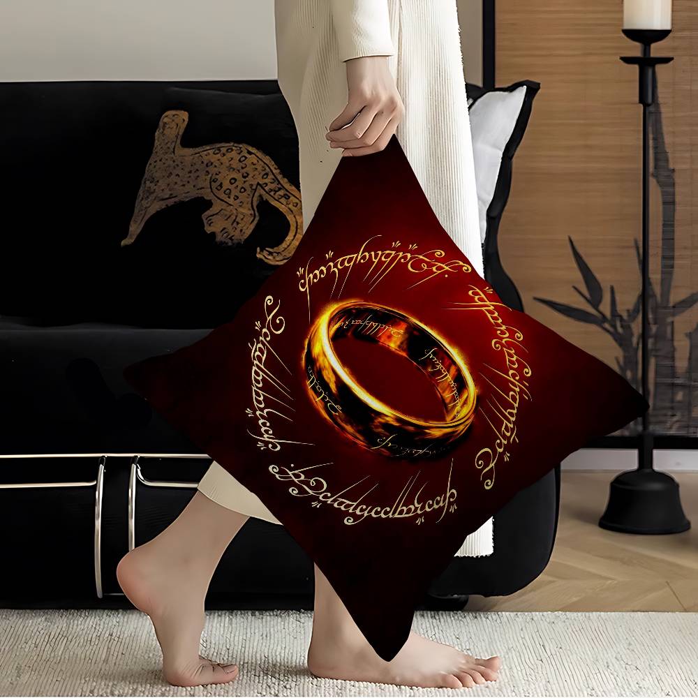 Adventure Film L-Lords Rings Lucky Dragon Pillow Cover Sofa Cushion Cover Home Room Decoration Children Gift