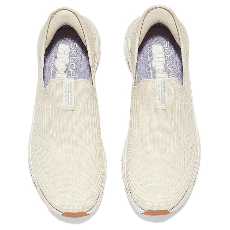 Skechers Sport Comfortable Slip-On Durable Low-Top Casual Shoes Women Sneaker Off-White 150422-NAT