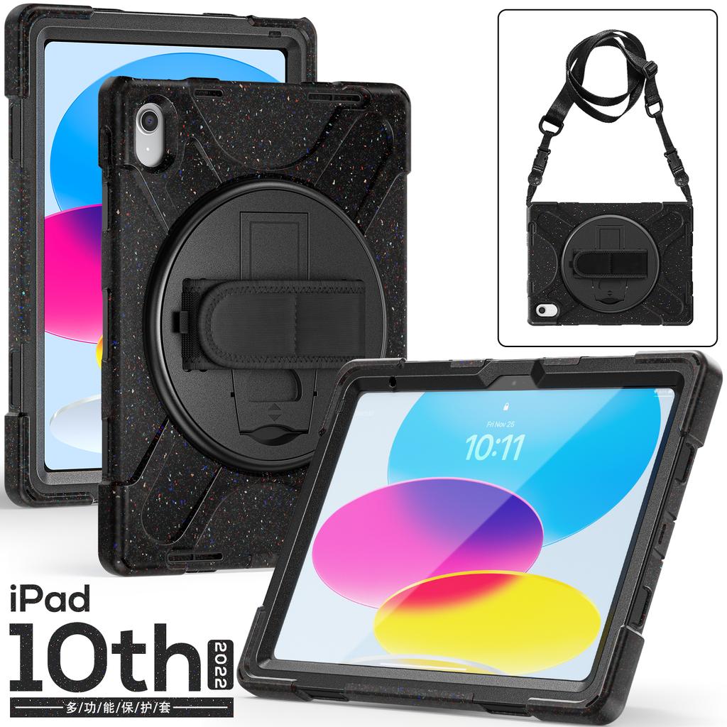 360 Rotating Stand Case Universal for IPad 2025 A16 11th 10.9 2022 10th Gen. A3354 A3355 A3356 A2757 A2777 A2696 Hybrid Cover