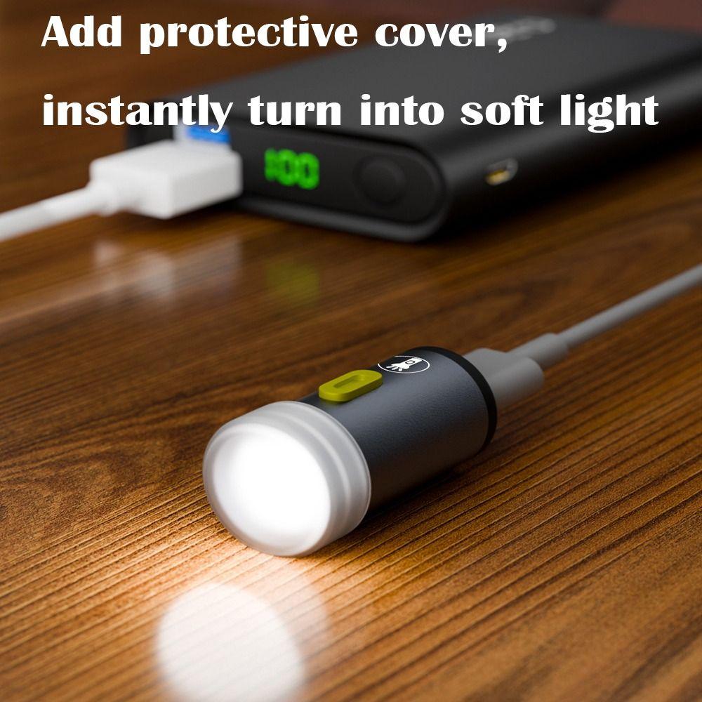230 High Lumens Keychain Flashlight with Lanyard Emergency Lamp Mini Flashlight  Outdoor Lighting
