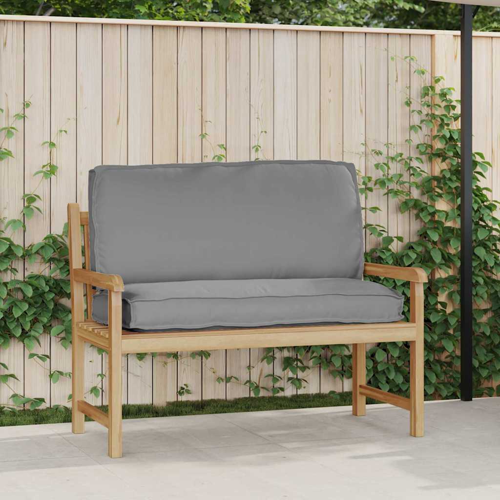 Grey Cushion 120 x 50 x 12 cm Oxford Fabric