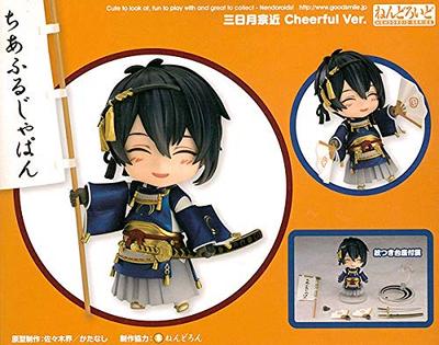 Nendoroid Touken Ranbu Mikazuki Munechika Fröhliche bemalte bewegliche Figur -ONLINE- Ver. Nicht maßstabsgetreues ABS und PVC