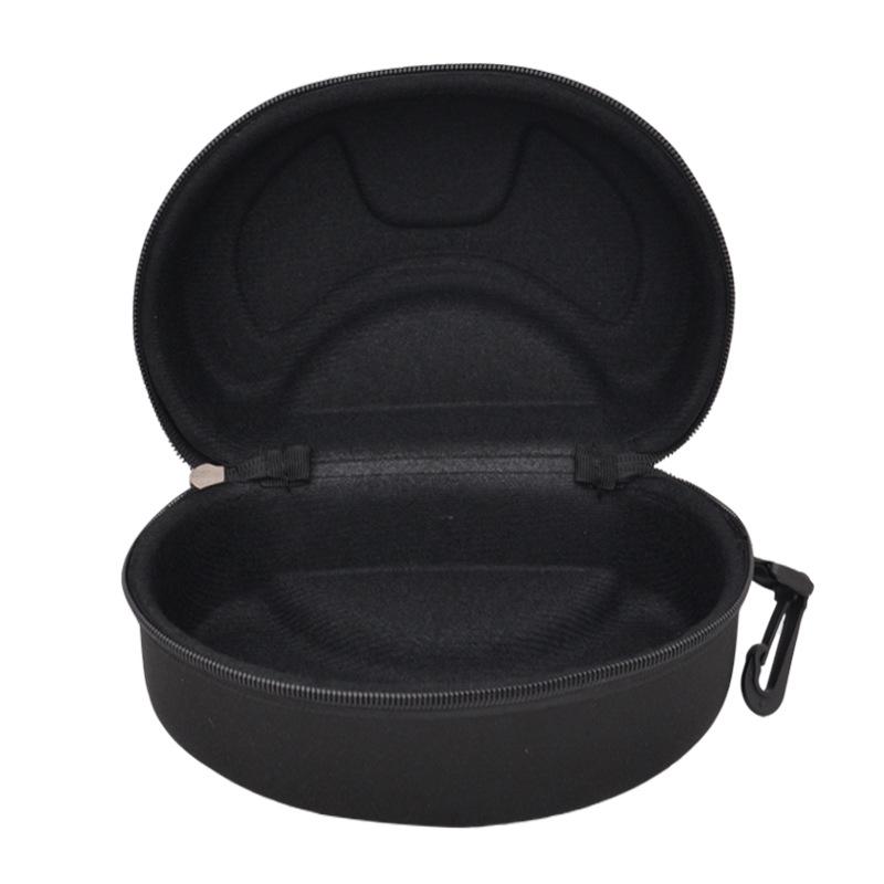 Extra-thick and sturdy ski glasses case, wearable and portable, suitable for storing and protecting sunglasses