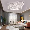 Irregular Shape LED Ceiling Light: Creative Round Fixture for Bedroom & Living Room