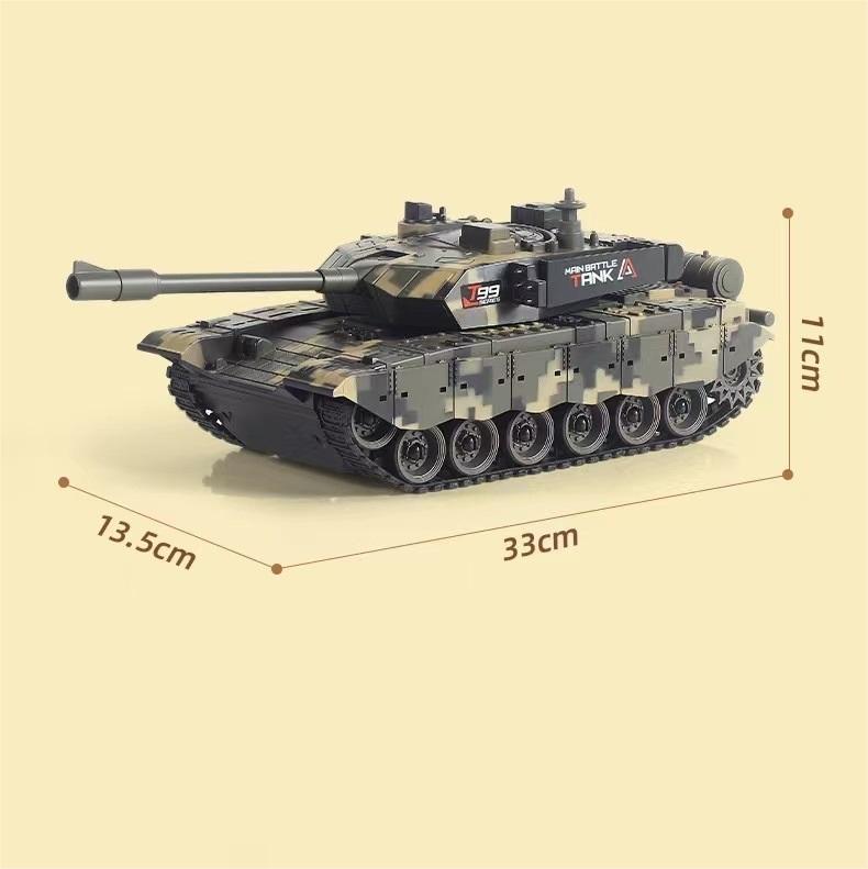 Non-Toxic 5Ch/11Ch Tracked Remote Control Tank Rc Car Toy With Sound Light Radio-Control Clawer Vehicle Children Electric Toys Children Gifts