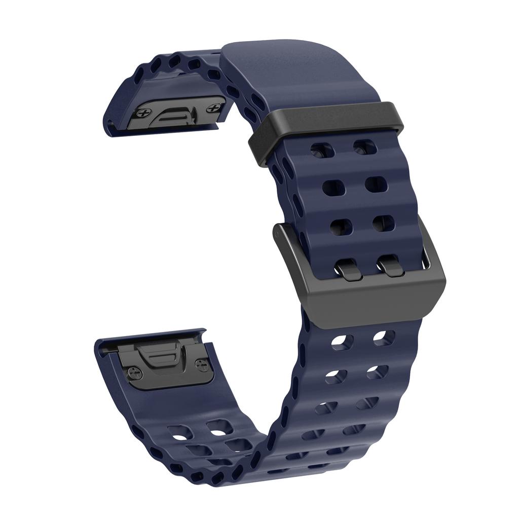 26mm 22mm Silikonarmband für Garmin QuickFit Band Fenix 8 47mm 51 7X 7 7S 6X 6 Pro 5 5X Epix 2 Forerunner 965 955 945 Instinct 2