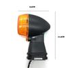 Fit ZR-7S Compatible ZRX1200S Fit ZXR250R Motorcycle Turn Signal Light Indicator Front Flashing Lamp Indicator Turn Signal (Smoke)