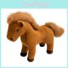 Horse Animal Plush Dolls Decor With Pp Cotton For Kids And Gift Collectors