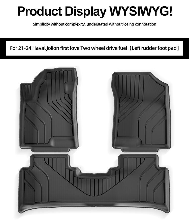 Eco-Friendly TPE Car Mats for 2021-2024 Great Wall Haval Jolion/First Love