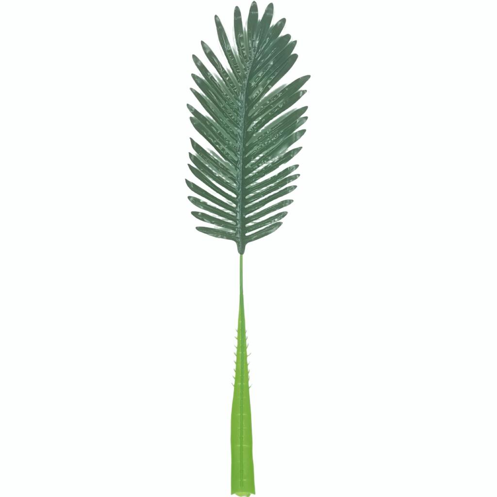 Nordischer Stil Künstliche Blätter: Frühlingsfeder, Sonnenblume, Areca und Palmfarne für Wohnzimmer- und Hochzeitsdekoration.