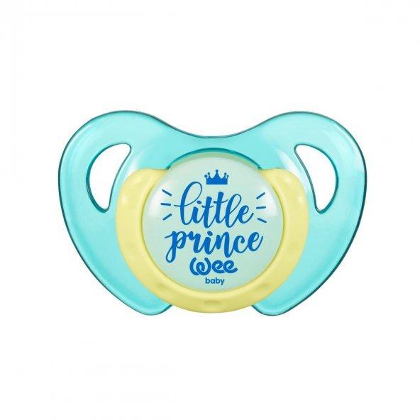 

Соска-бабочка с рисунком Wee Baby - синяя