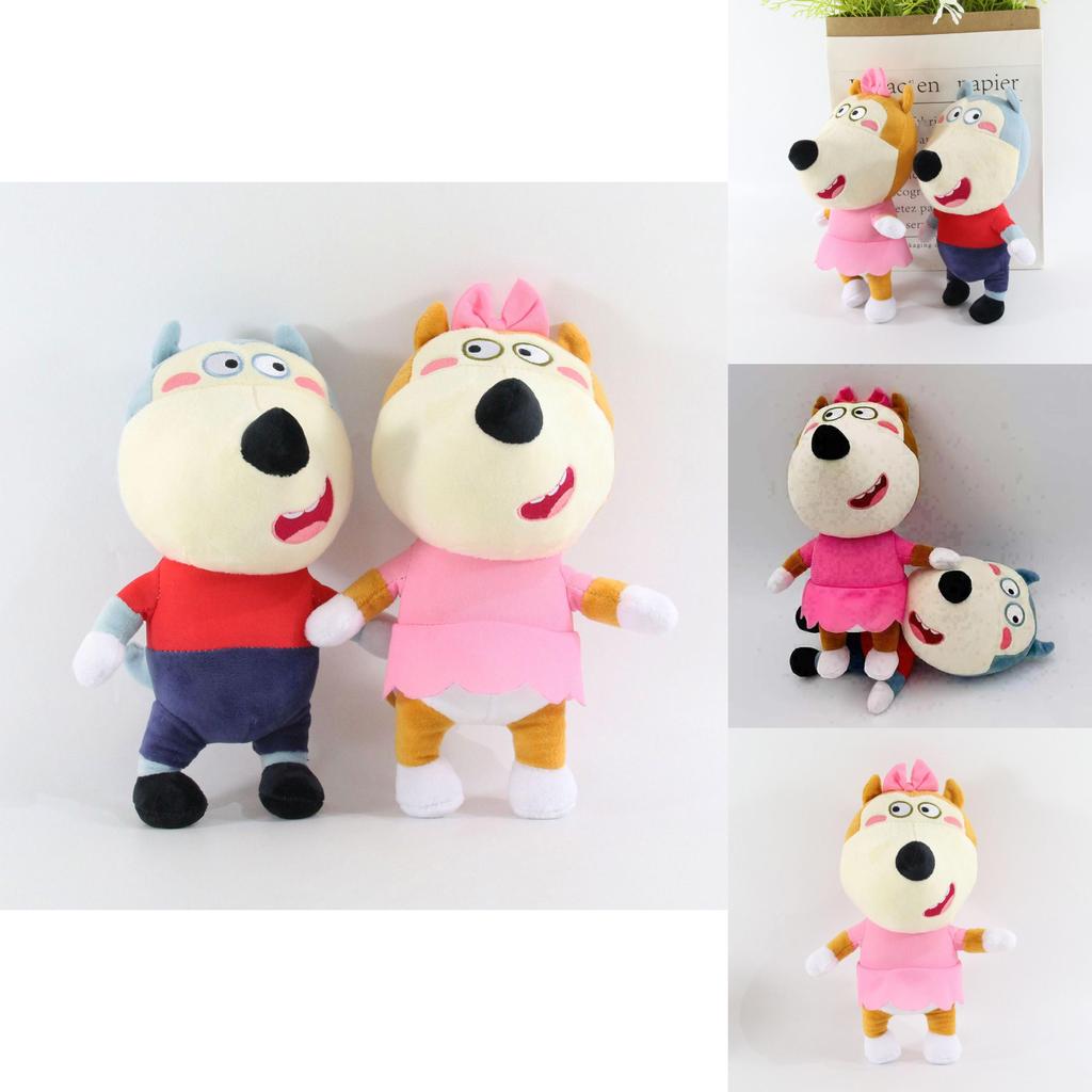 Wolfoo Familie Plüschtier 25cm Lucy Weich Gestopft Zeichentrickfigur Für Kinder