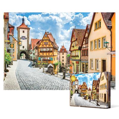 1000 Piece Jigsaw Puzzle / Rothenburg Doll Village, Popular Korean Puzzle