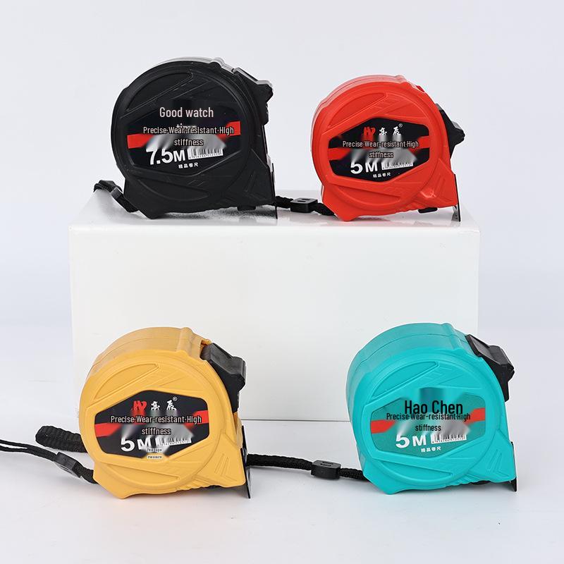 

Рулетка стальная Hao Chen 7,5 м - Расширенная, Утолщенная, Высокоточная, Промышленного класса 5m Black