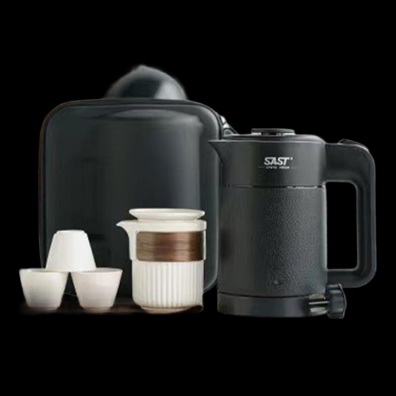 PJB029 Portable Travel Tea Set with Kettle and Three Cups