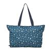 Miffy Folding Tote Bag HPL0001 B273.Navy Small Flowers