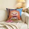 Anime U-Umaru Doma  Pillow Case Square Double-Sided Sofa Cushion Cover Bedroom Bedside Pillow