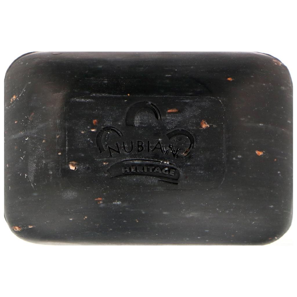 NUBIAN HERITAGE African Black with Shea Butter Soap, 141g, [Used]