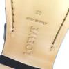 Pristine LOEWE Sandals CAMPO Logo Buckle Gurkha Sandals Black 39 L814465X77 Used