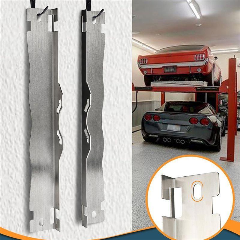A54K-Car Truck Universal Heavy Duty Toe Alignment Tool Plates Stainless Wheel Alignment Tool Plate Accurate Measurements