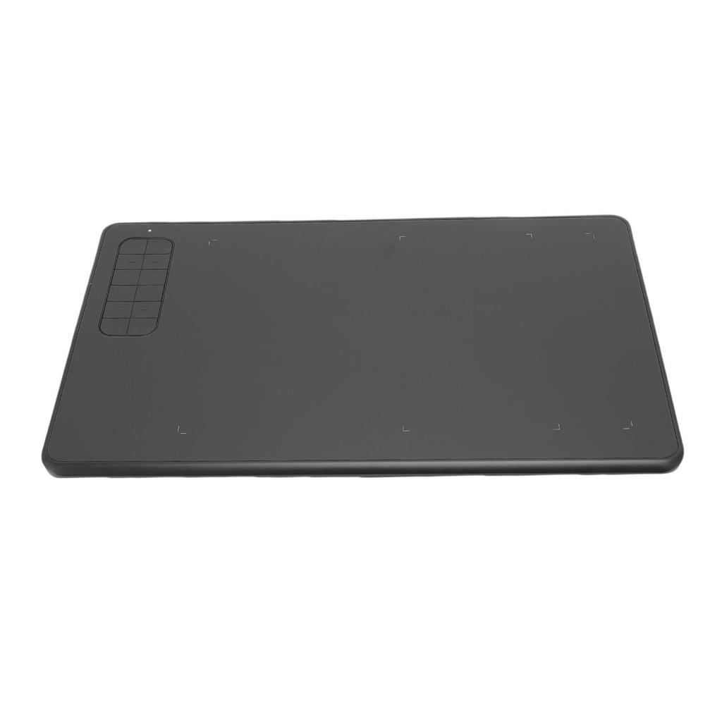 Graphics Drawing Tablet 10x6 Inch Large Area with 8192 Pressure Level Pen 12 Hot Keys Drawing Tablet for Writing Design