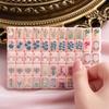 160Pcs American Mahjong Tiles Set 4 Layer Engraved Acrylic Mahjong Tiles Kit Mah Jongg