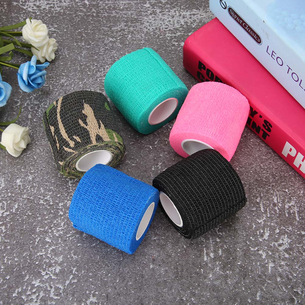 5pcs Disposable Self Adhesive Tattoo Bandage Tattoo Grip Cover Wrap Tattoo Supply