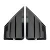 For Toyota C-HR CHR 2016-2025 Car Rear Louver Window Side Shutter Cover Trim Sticker Vent Scoop ABS Carbon Fiber Accessories