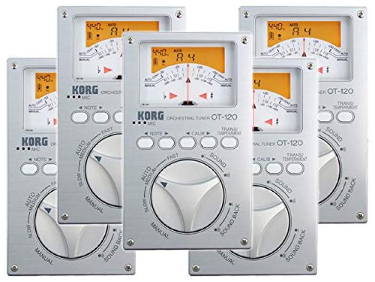 KORG - Orchestral Chromatic Tuner OT-120 (Set of 5)