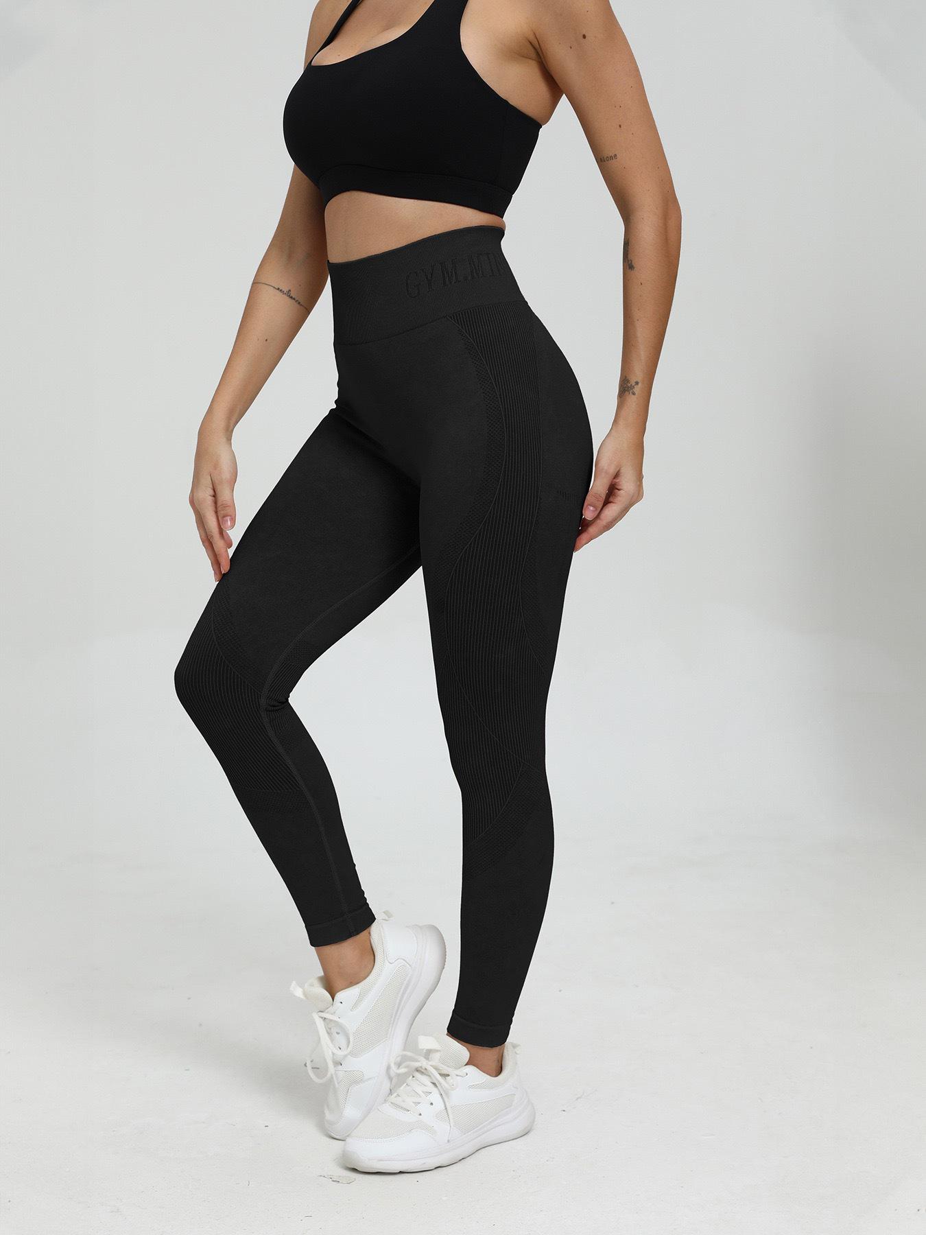 

TikTok Hot Item: Women s Seamless Quick-Dry Hip-Lifting Yoga Pants Large