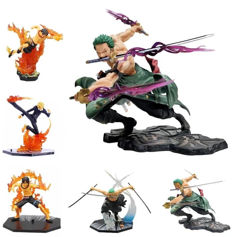 Anime One Piece Action Figure Roronoa Zoro Three-Blade Sa-Maximum Manga Anime Figures Statue Collection Model Playthings Designed For Children