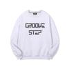 GROOVESTEP Zero Lettering Oversized Sweatshirt M0216 (Type B)