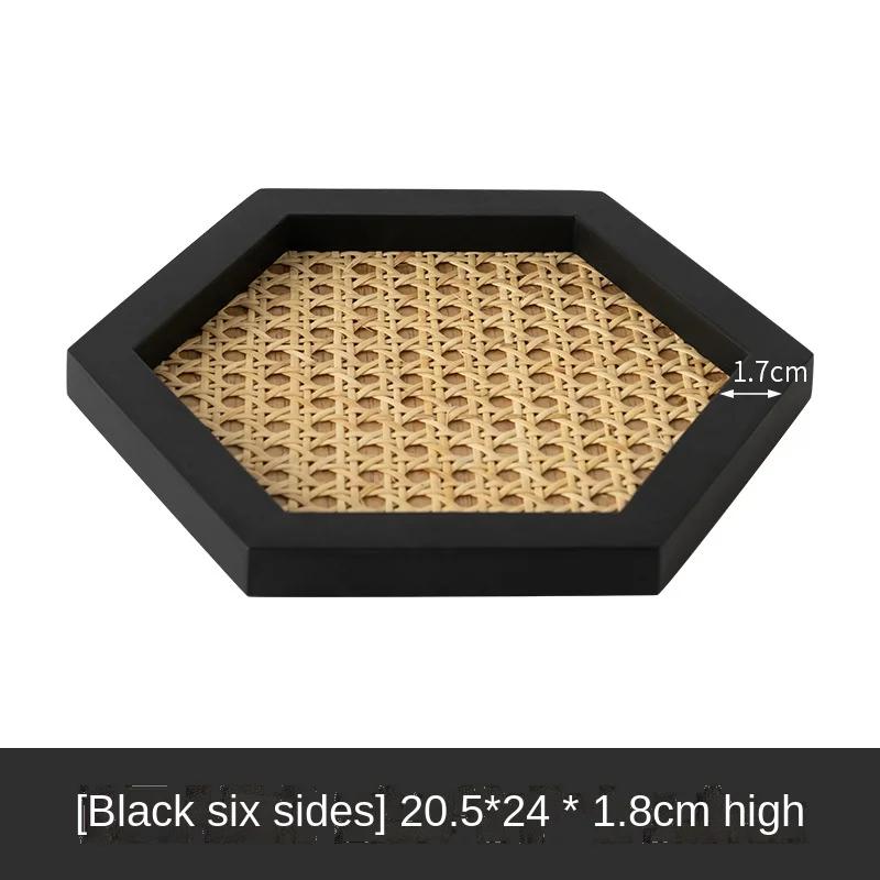 

Nordic Style Wooden Plate with Scented Ornament Storage Tray for Home Decoration