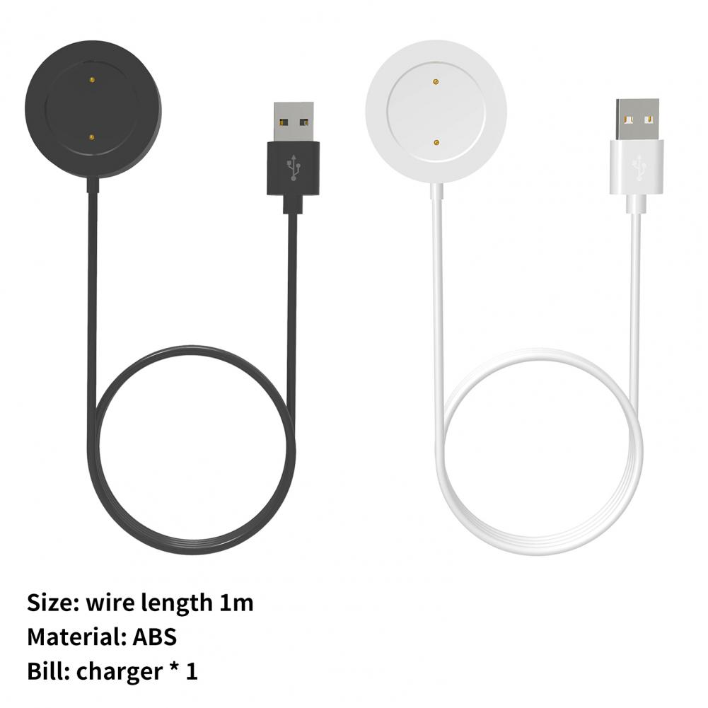 1M USB-Ladekabel für Xiaomi Mi Watch Color Sports Dock Magnetischer Ladegerät-Adapterständer für Xiaomi Watch S1 aktiv/Farbe 2