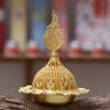 Retro Mini Censer Holder Zinc Zinc Alloy Aromatherapy Burner Portable Incense Stick Burner  Living Room