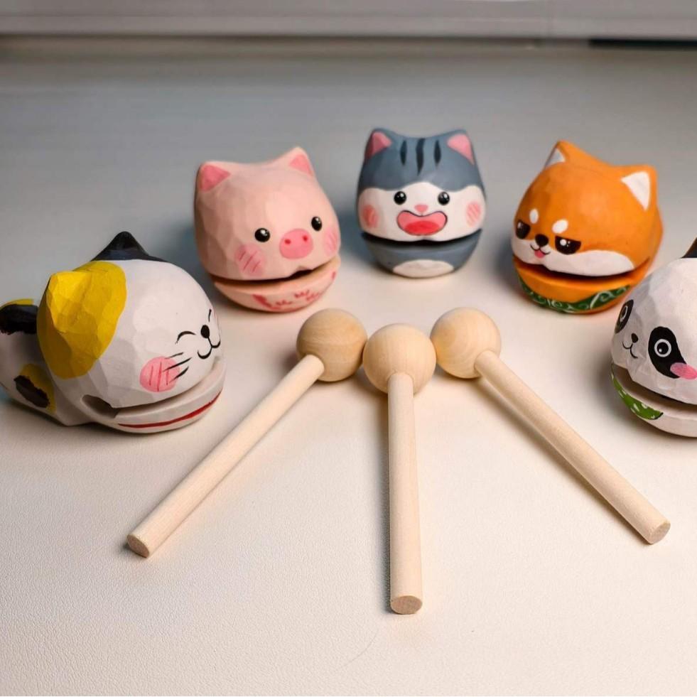 Wealth Plus Hölzerner Fisch Stressabbau Spielzeug Mit Handgefertigtem Design Für Bürodekoration Und Geschenk