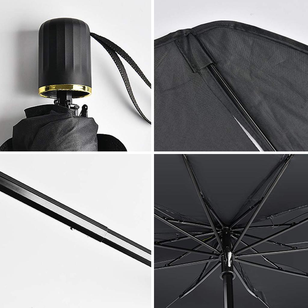 Car Sunshade Umbrella Front Windshield Sun Shade Resistant Insulation Heat Anti For TOYOTA CROWN REIZ VIOS PRADO COASTER CamryWindshield Sunshades 1