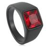 2026 European and American Zirconia Ring Vintage Trendy Ruby Ring