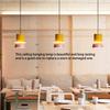 Bedroom ple Design Pendant Lamp Home Office Modern Style Aluminum Alloy Hanging Light Suspension Lamps Lighting Accessories