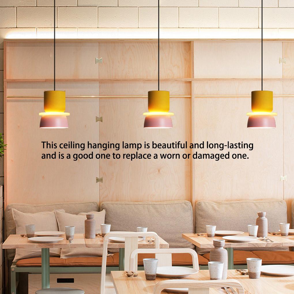 Bedroom ple Design Pendant Lamp Home Office Modern Style Aluminum Alloy Hanging Light Suspension Lamps Lighting Accessories
