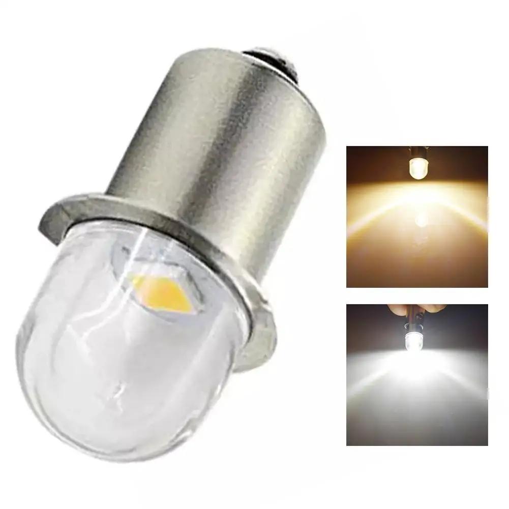 1 Stück LED-Miniaturlampe 12V/4,5V/6V/12V P13.5S Warmweiß Farbe für Taschenlampen-Ersatzbirne LED-Taschenlampen Arbeitslicht