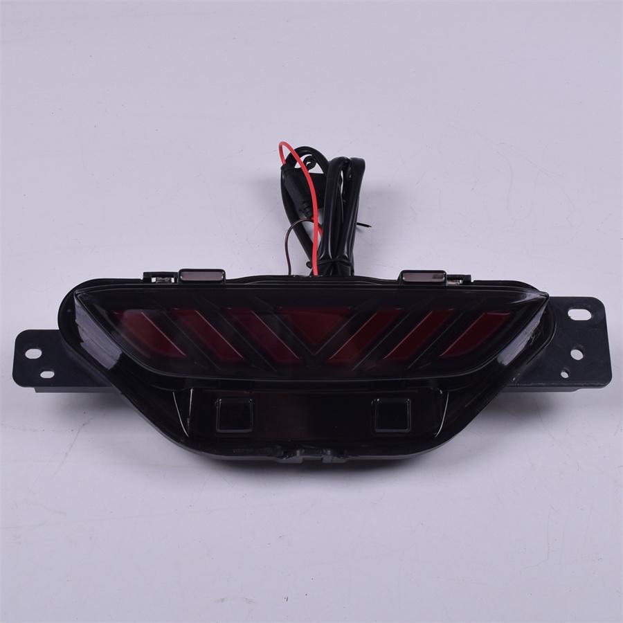 For 2016-2020 Toyota C-HR CHR LED Rear Fog Lights Tail Bumper Brake Light 3Pcs
