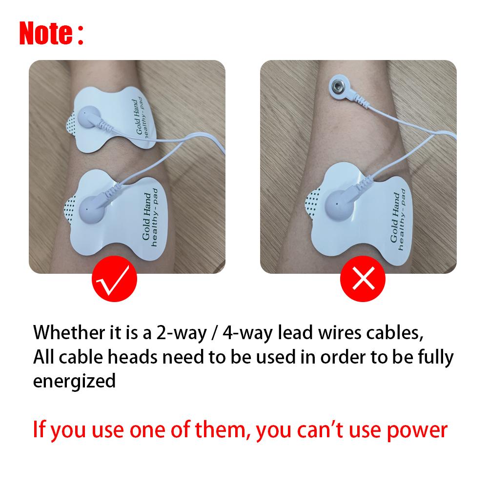 8 Modes Full Body Tens Muscle Electrostimulator EMS Electronic Pulse Massager Acupuncture Digital Meridian Physiotherapy Machine