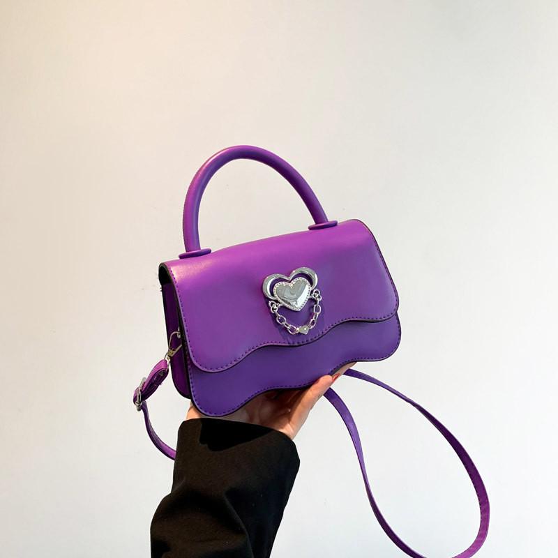 Elegante Urbane Minimalistische Kleine PU-Handtasche Stilvolle Quadratische Umhängetasche Für Den Täglichen Gebrauch