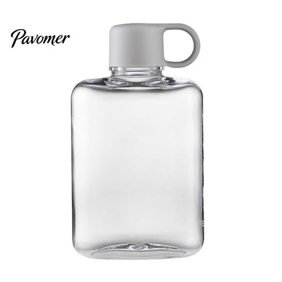 Leak Proof Travel Jug Portable Tritan Flat Water Bottle, Lightweight Slim Design, Large Friendly Kettle Capacity Leakproof Kettle, for Outdoor Hiking