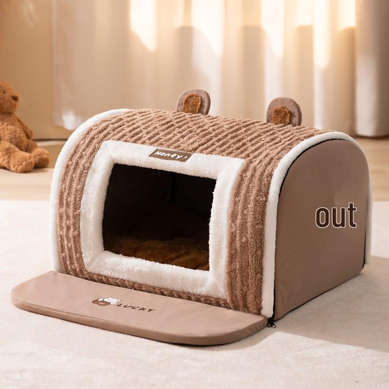 Autumn & Winter Deep Sleep Pet Bed for Large Dogs & Cats