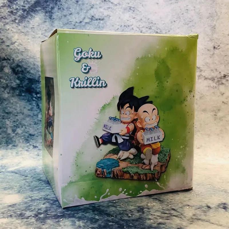 Dragon Ball Z Son Goku Kelin Send milk Action FigureCollection Manga Model Kid Toys Gift 15cm