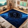 Tappeto in Cristallo di Velluto con Stampa del Sheffield Wednesday Football, Comodo Assorbente d'Acqua Antiscivolo per Pavimenti Interni