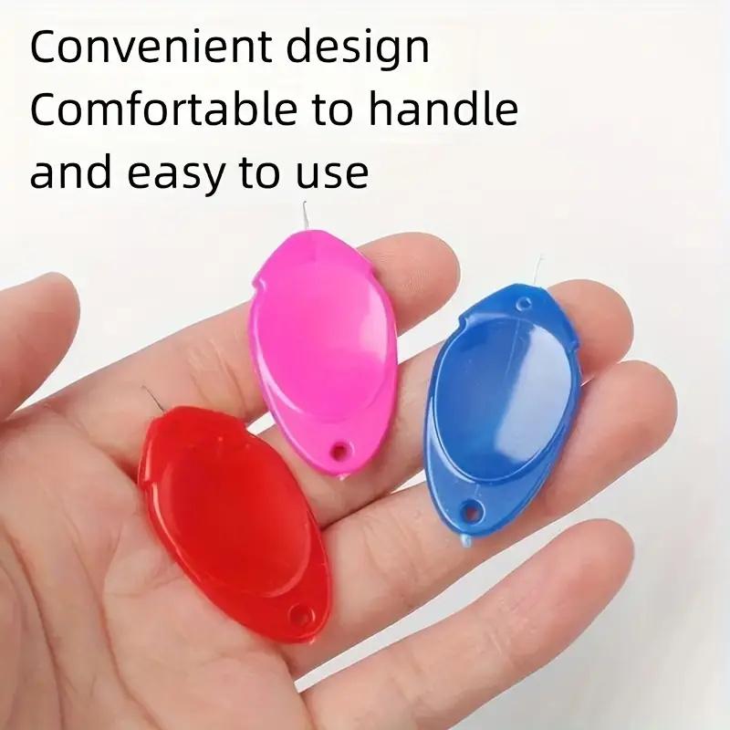 Multi-Pack Needle Threaders for Sewing Machines and Hand Sewing - Easy-to-Use Assorted Colors Thread Guide Tool Set for Seniors
